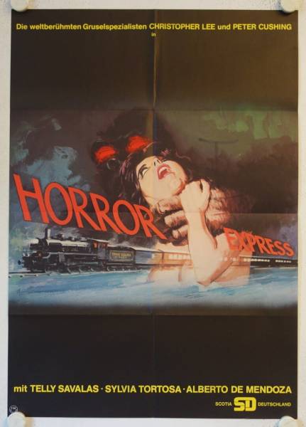Horror Express original release german movie poster